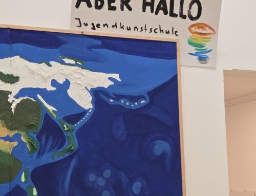 Die 7A gestaltet „komische Gestalten“